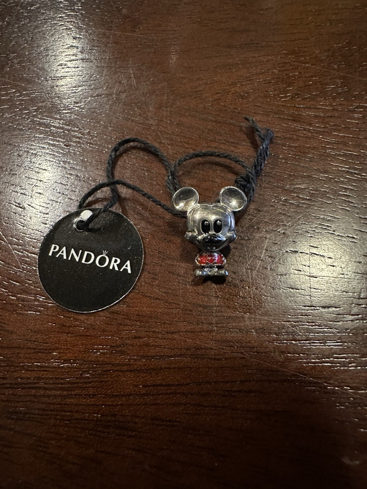 Pandora Mickey Mouse Charm NWT Sterling Silver 925 Disney Authentic