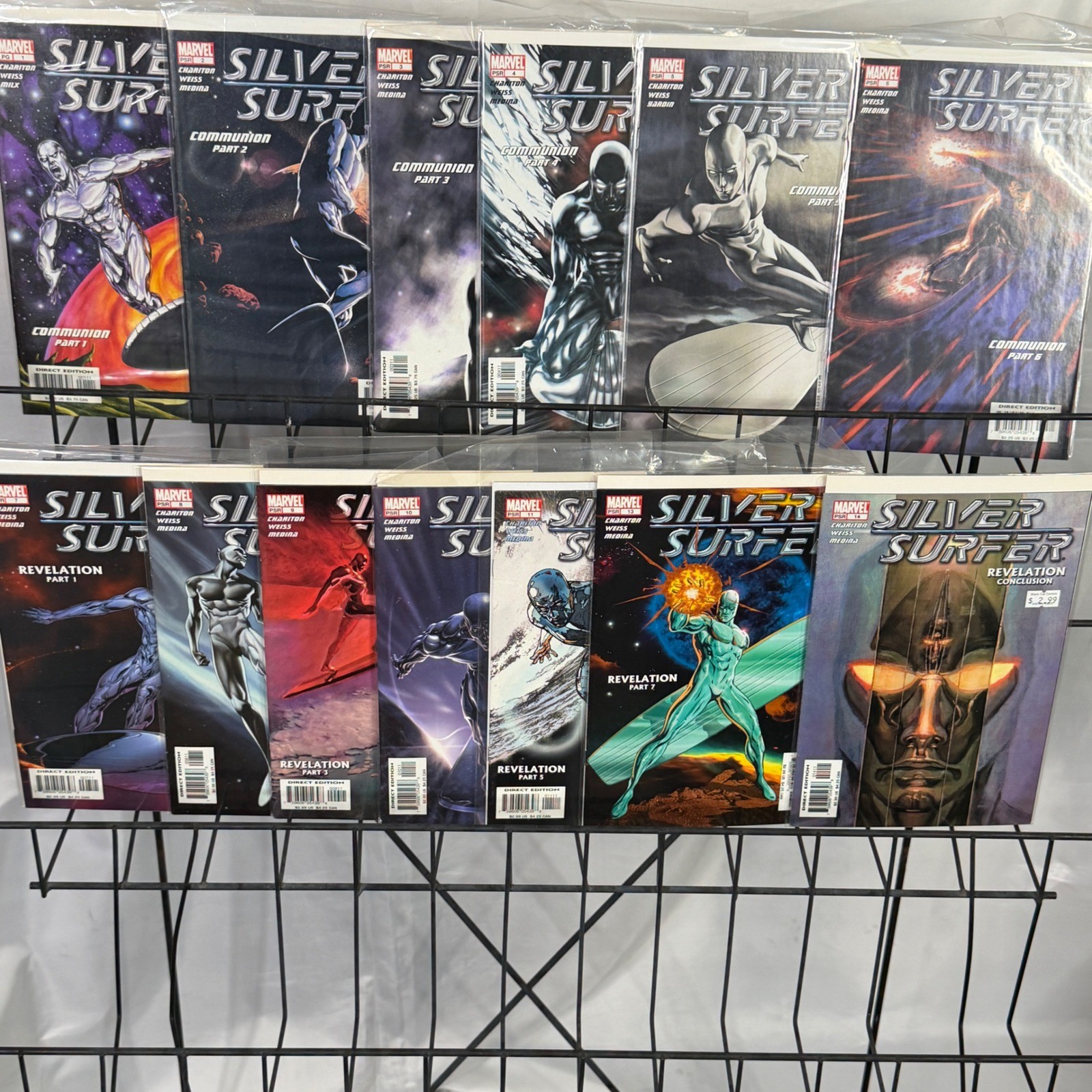 Marvel Silver Surfer 1-11 13-14 Communion Revelation Arcs