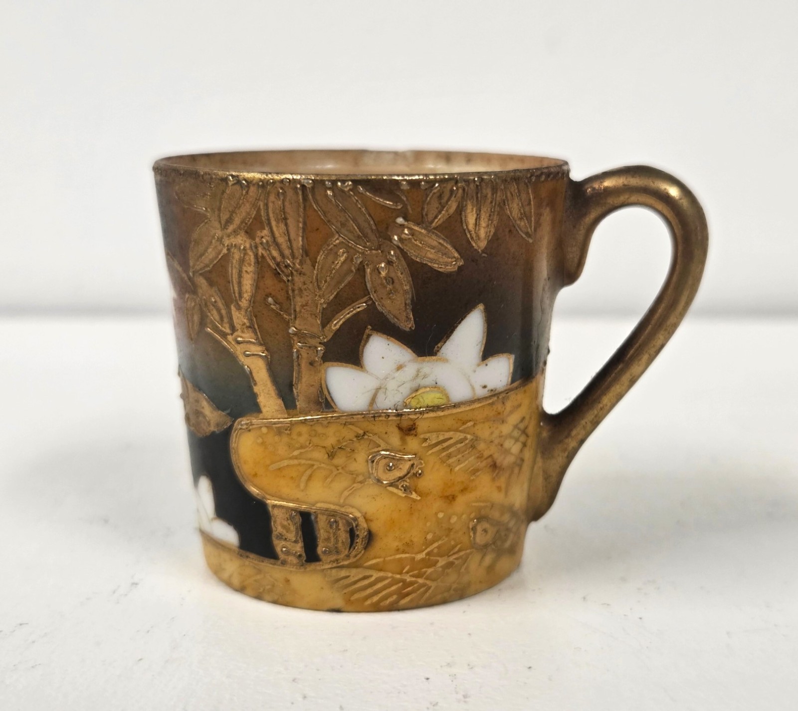 Antique Porcelain Japanese Sake Cup Antique Porcelain Japanese Sake Cup