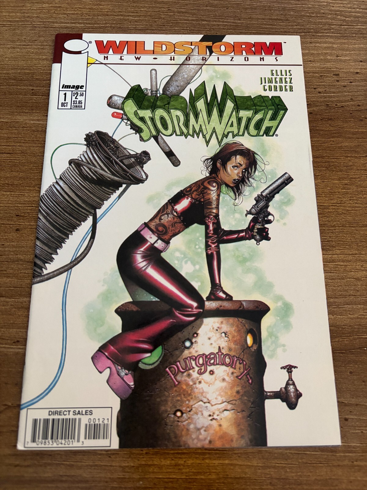 Stormwatch # 1 NM 1st Print Variant Cover Image Comic Book Ellis Jimenez 10 J278