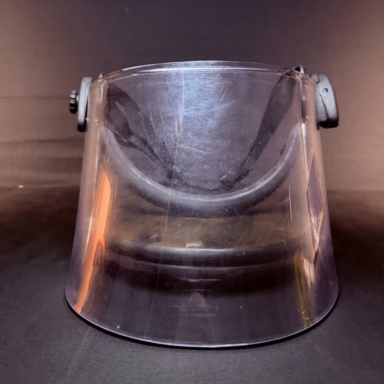Paulson Face Shield Size Large DK5-X 0.25" w/ Mount & Straps, Polycarbonate