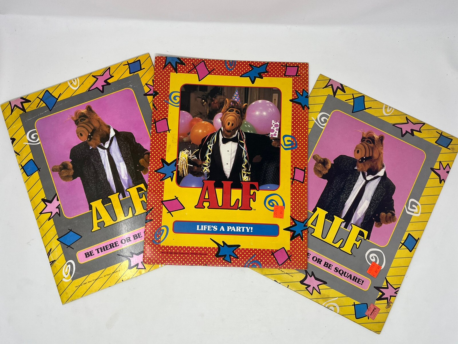 Vintage Alf Folder lot 1987 Vintage Alf Folder lot 1987