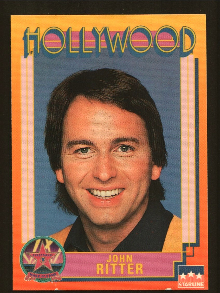 1991 Starline Hollywood Walk of Fame John Ritter #95 1991 Starline Hollywood Walk of Fame John Ritter #95