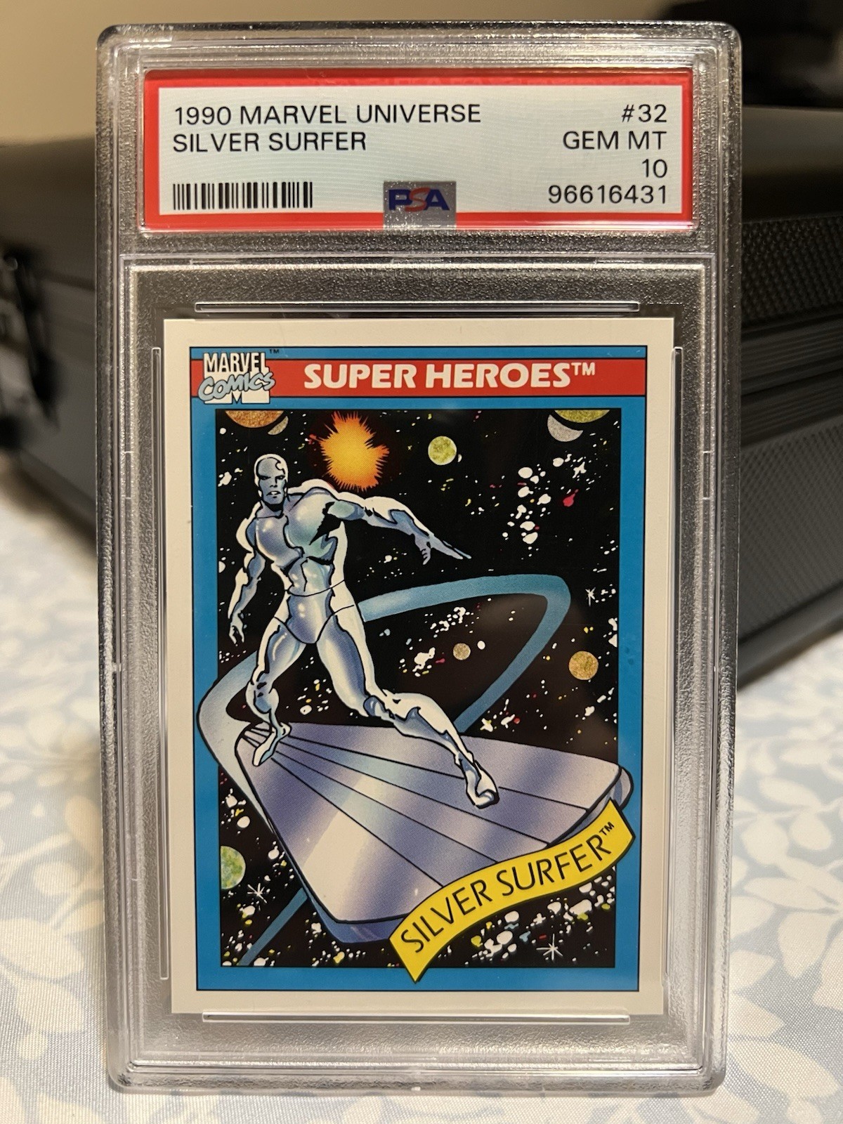 1990 Marvel Universe PSA 10 Silver Surfer 1990 Marvel Universe PSA 10 Silver Surfer