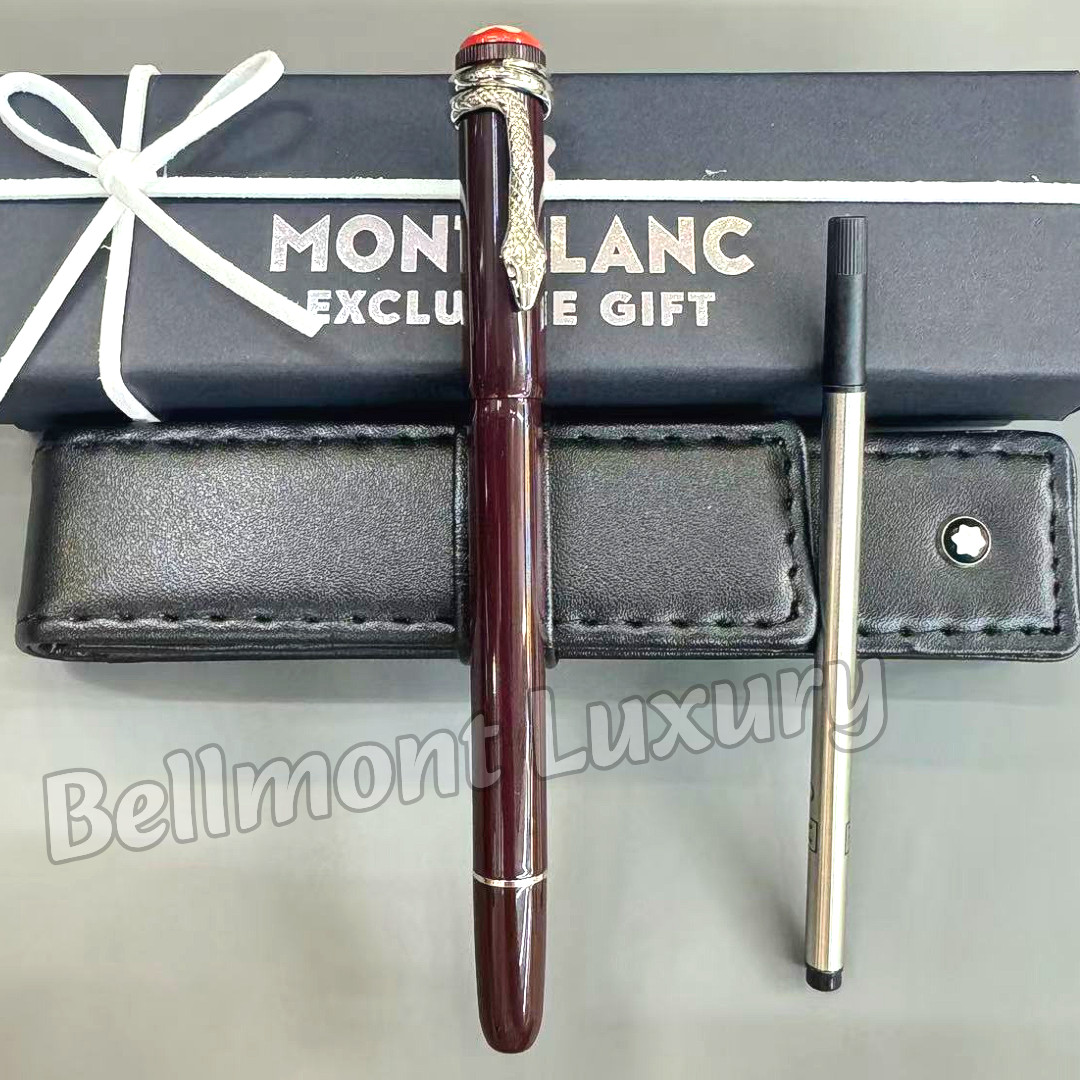 MONTBLANC Heritage Rouge et Noir Special Edition Rollerball Pen Red w/ Box MONTBLANC Heritage Rouge et Noir Special Edition Rollerball Pen Red w/ Box