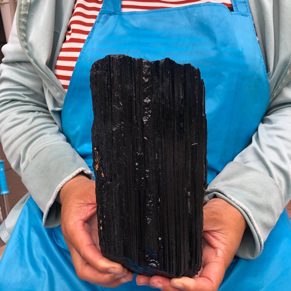 5 LB Natural Black Tourmaline Raw Large Crystal Display Piece Healing 6670 5 LB Natural Black Tourmaline Raw Large Crystal Display Piece Healing 6670