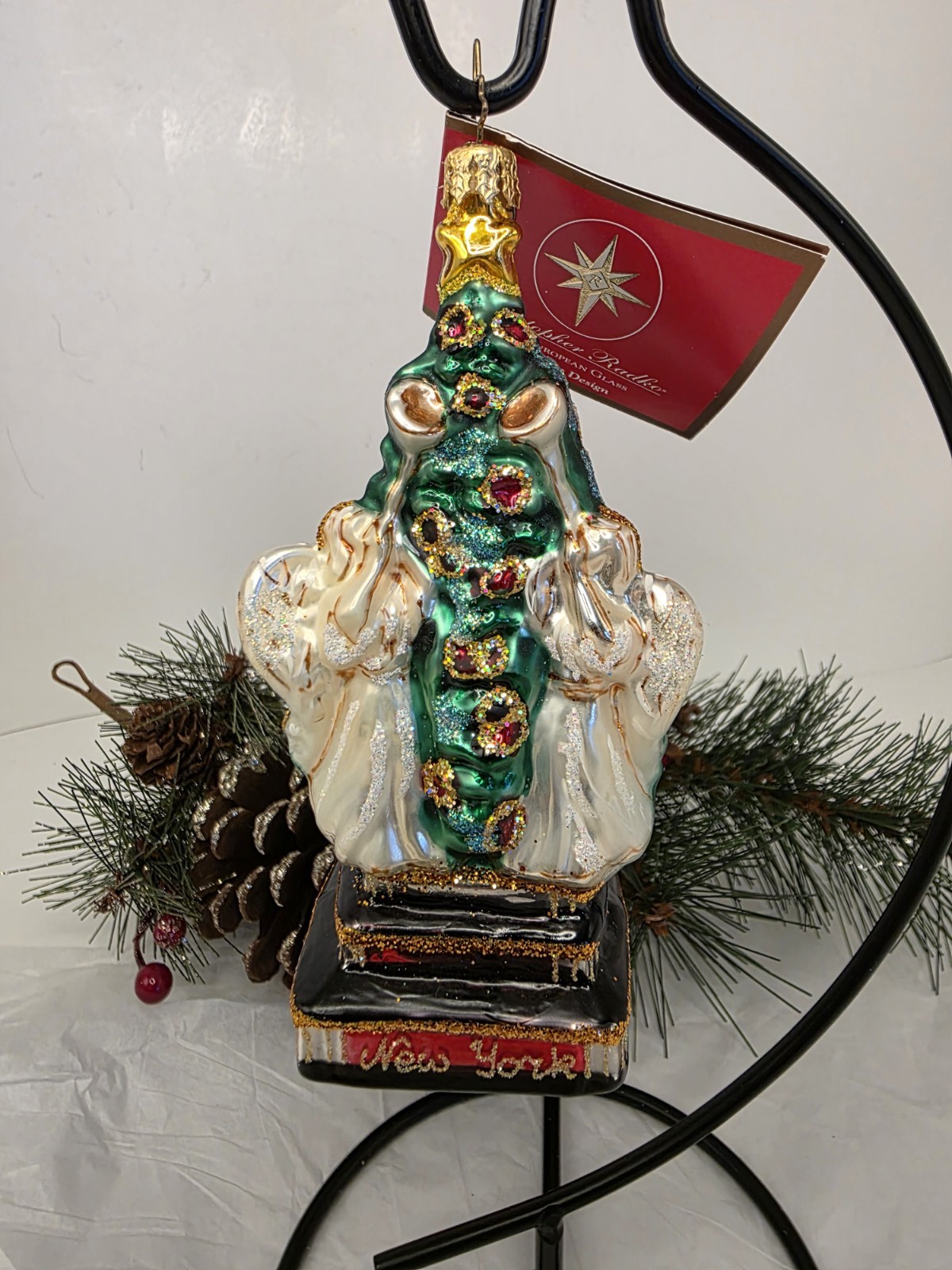 Christopher Radko Herald In The Holidays 3011908 New York Angels Poland 5.5" Christopher Radko Herald In The Holidays 3011908 New York Angels Poland 5.5"