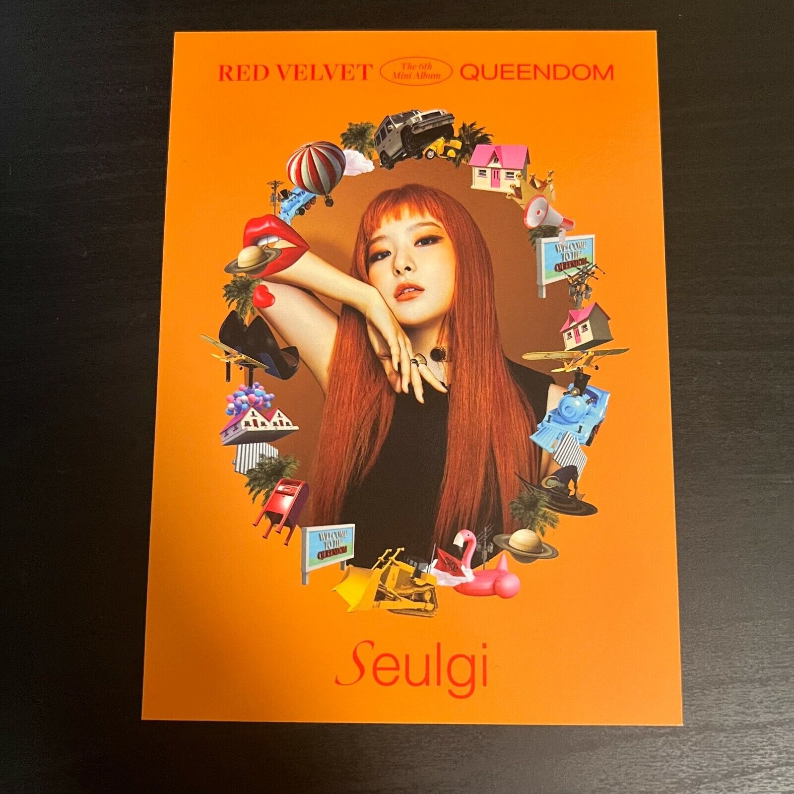 Red Velvet Queendom Official Postcards Portrait Cards & Bookmarks