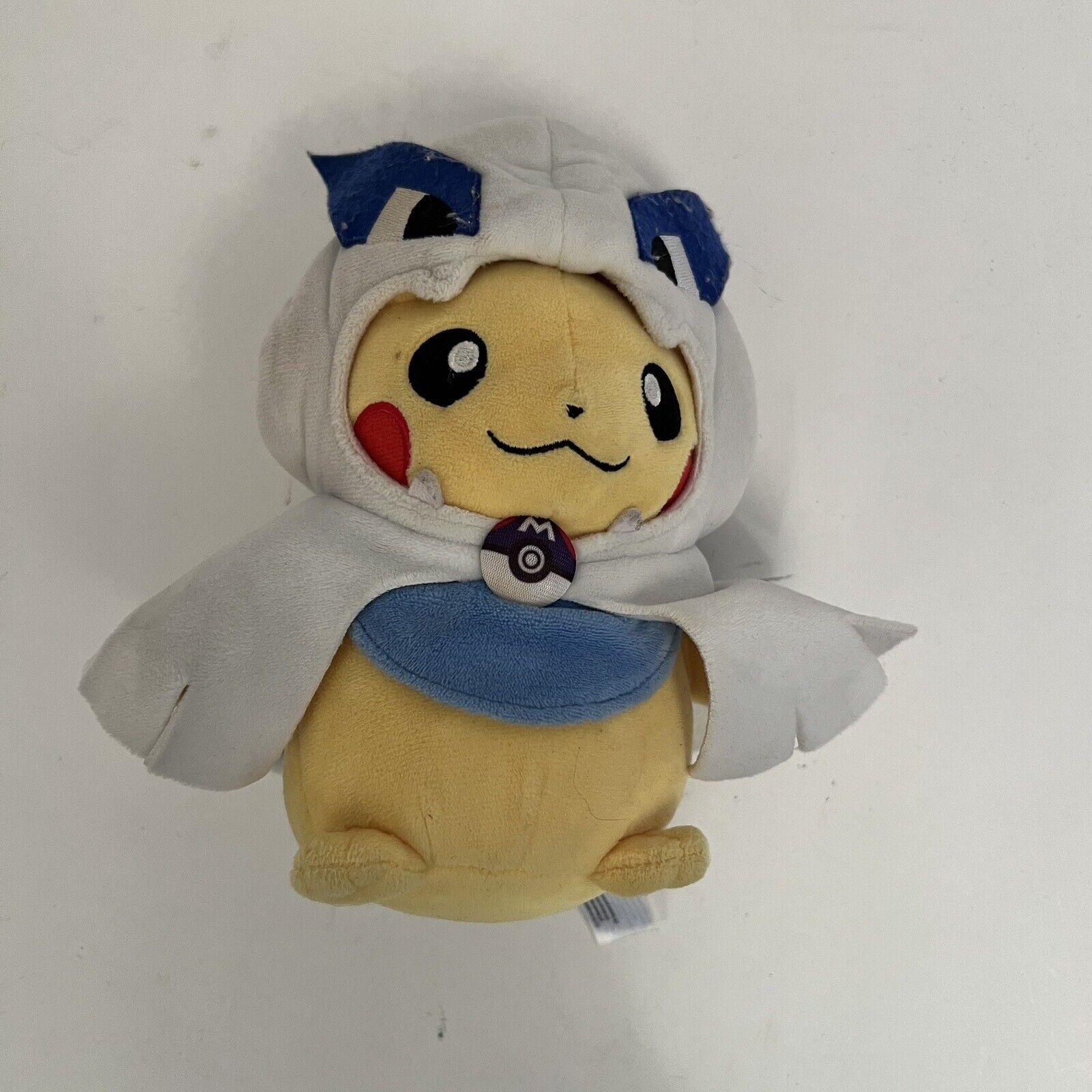 Pokemon Center Original Stuffed Lugia Poncho Pikachu