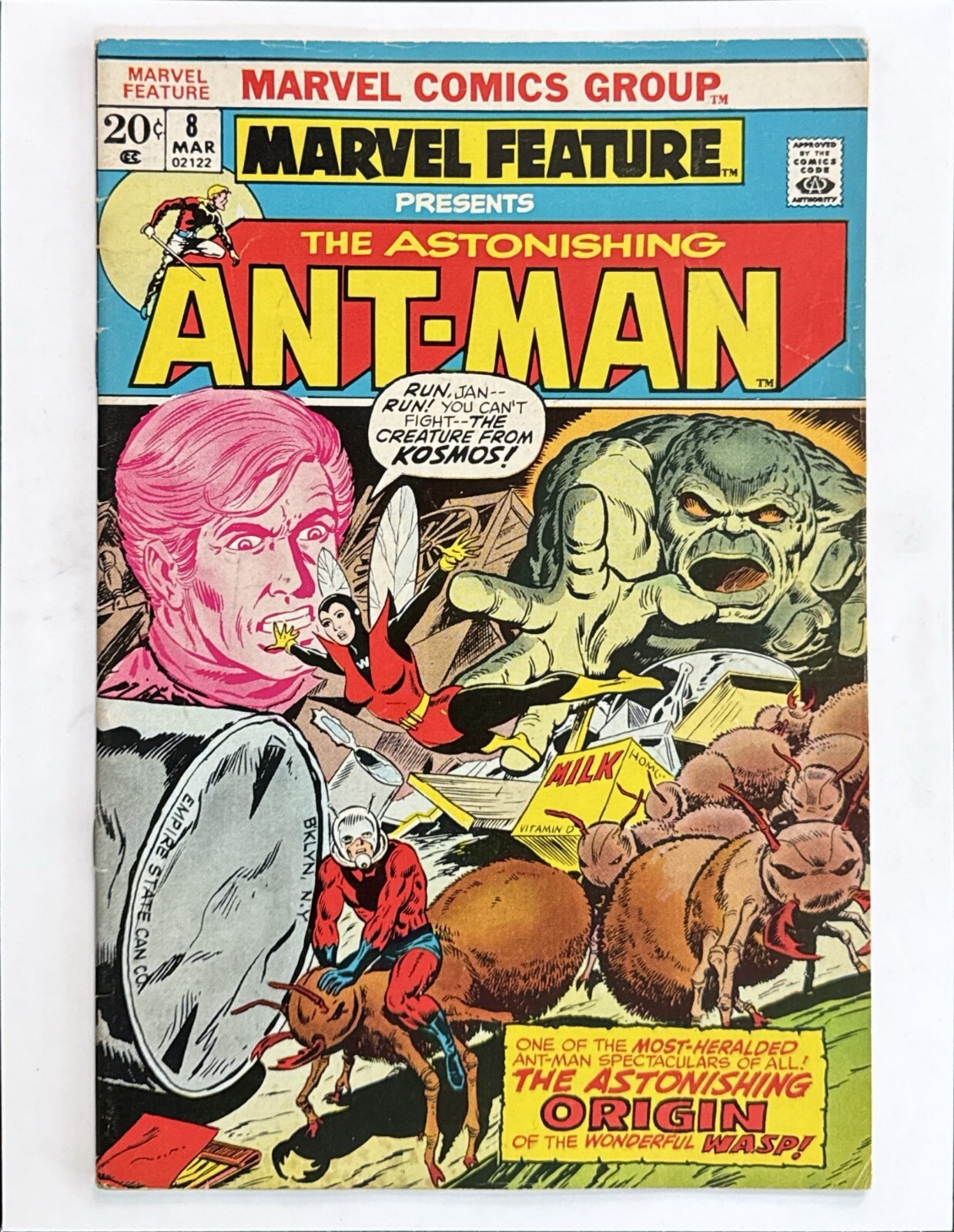 Marvel Feature #8 * FN-VF 7 * PRESSED * ON 2 ITEMS Marvel Feature #8 * FN-VF 7 * PRESSED * ON 2 ITEMS