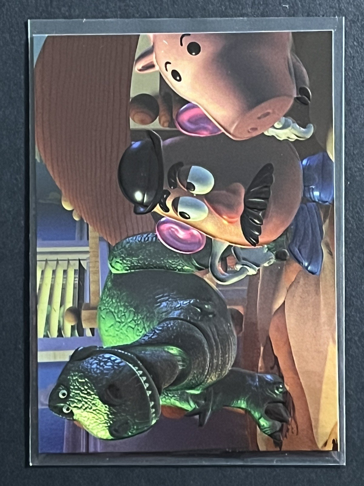 1995 SkyBox TOY STORY Class Clowns FOIL Embossed Trading Card #F3 1995 SkyBox TOY STORY Class Clowns FOIL Embossed Trading Card #F3