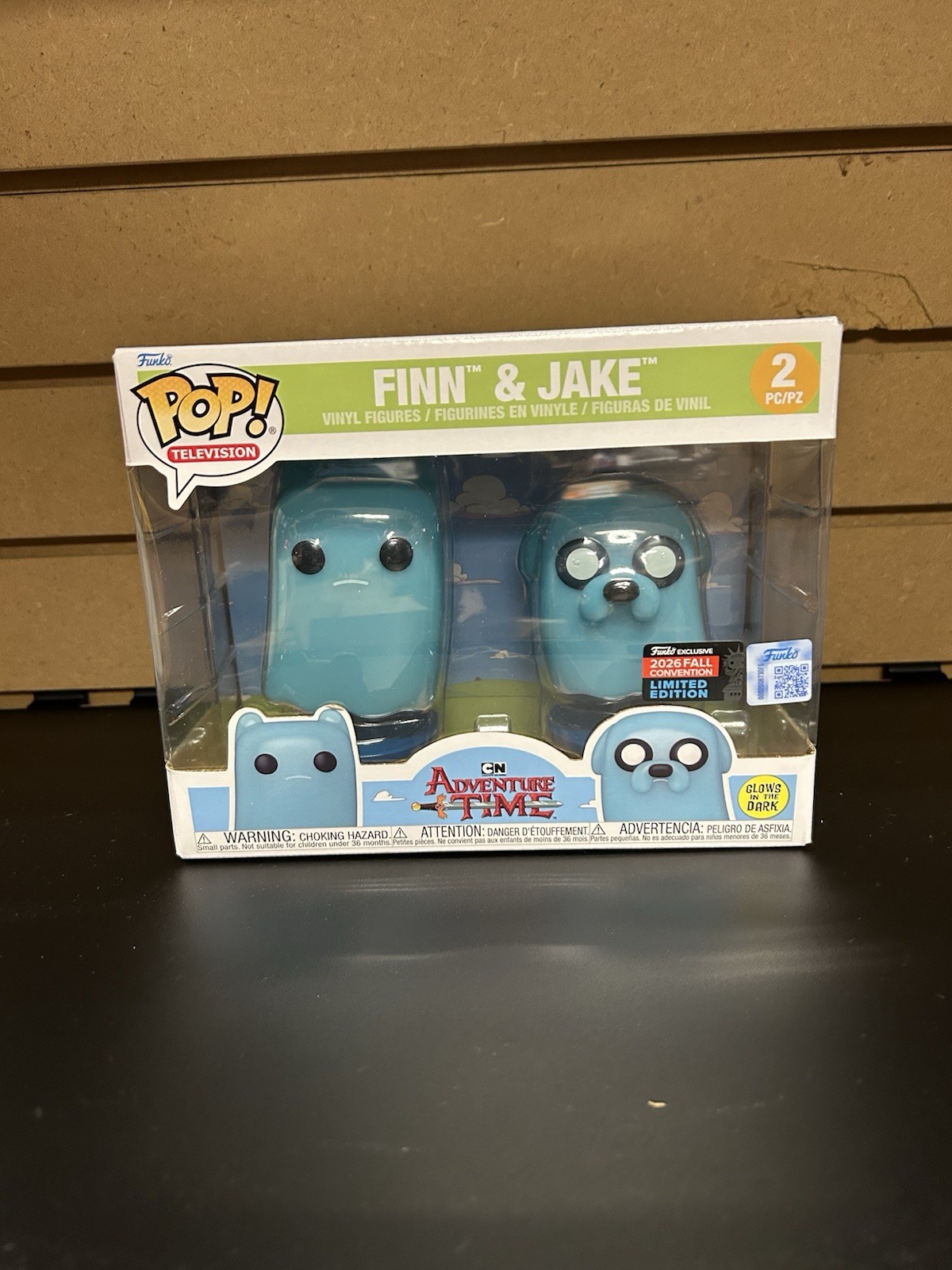 NYCC 2026 Funko Pop Finn and Jake GITD 2-Pack SHARED PRESALE Adventure Time NYCC 2026 Funko Pop Finn and Jake GITD 2-Pack SHARED PRESALE Adventure Time