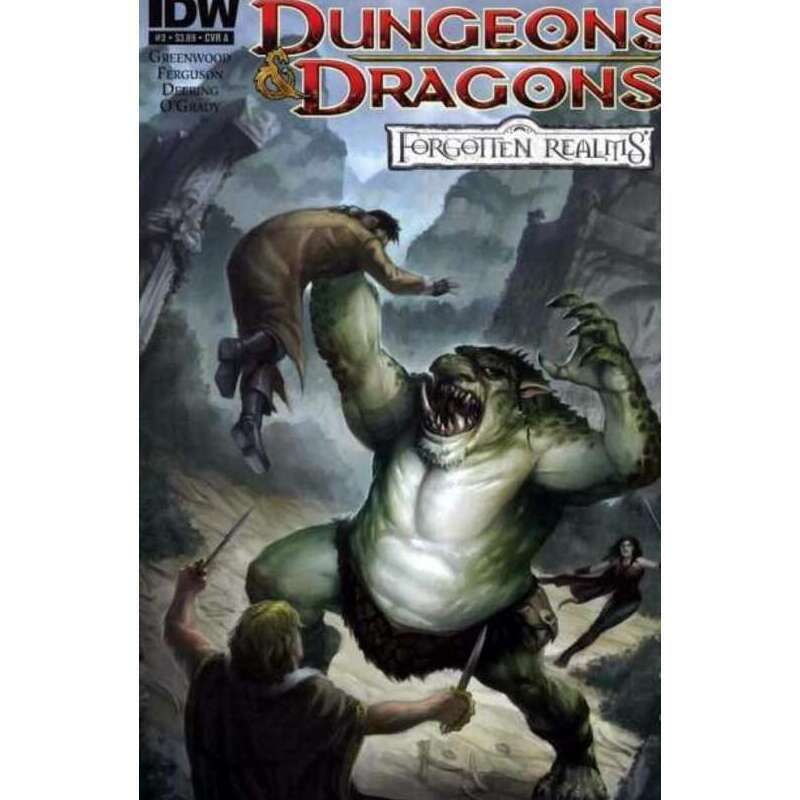 Dungeons & Dragons: Forgotten Realms #3 in Near Mint + condition. IDW comics [s;