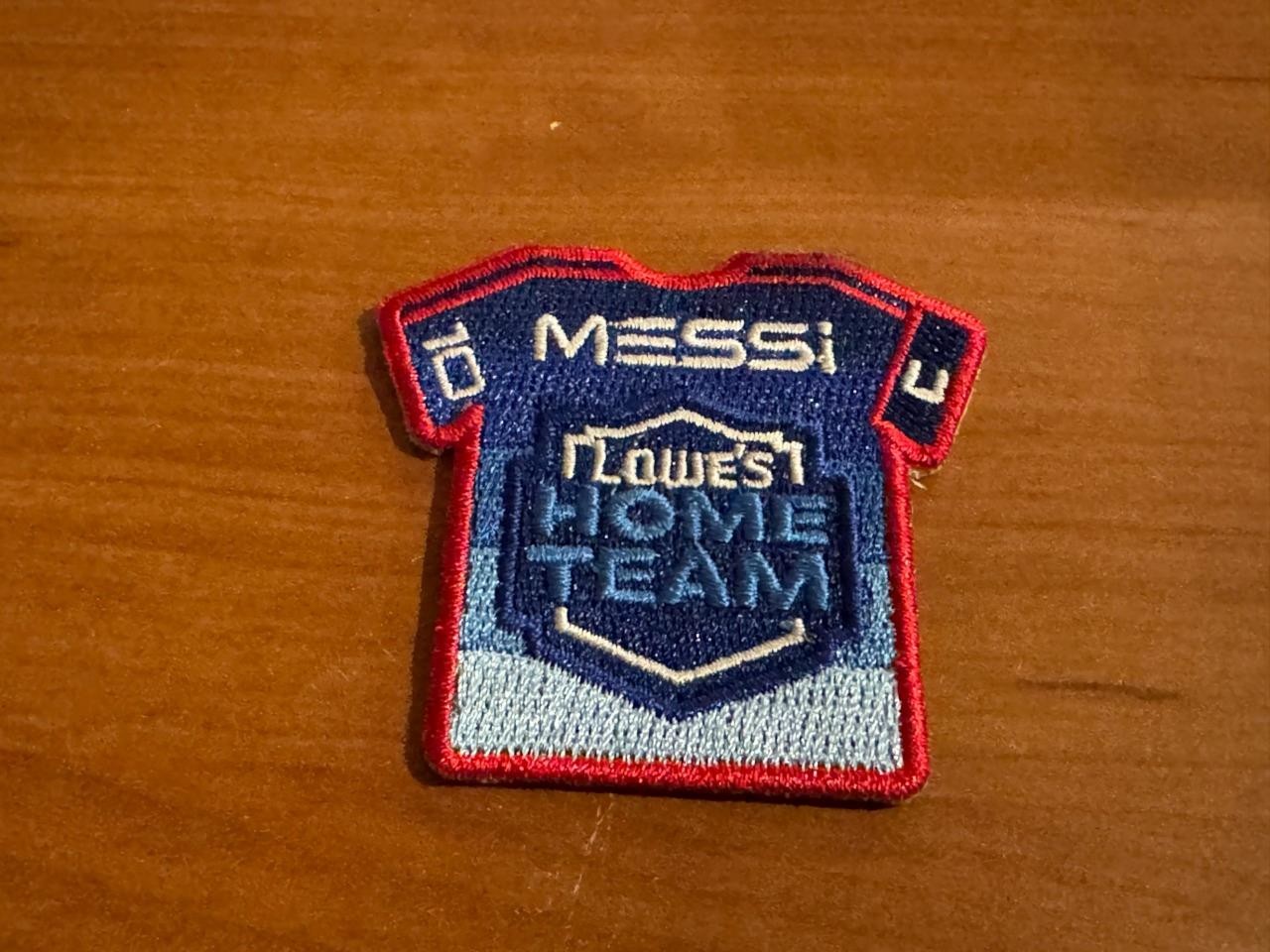Vintage Lowe’s Home Team Lionel Messi Iron-On Badge or Patch Vintage Lowe’s Home Team Lionel Messi Iron-On Badge or Patch
