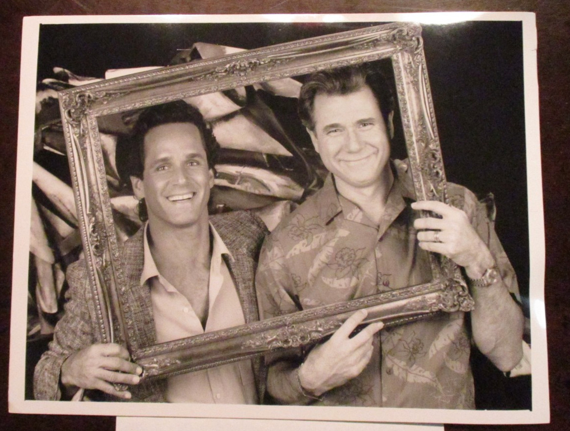 PRESS PROMO PHOTO MOVIE HOT PAINT JOHN LARROQUETTE & GREGORY HARRISON 7X9 Z739 PRESS PROMO PHOTO MOVIE HOT PAINT JOHN LARROQUETTE & GREGORY HARRISON 7X9 Z739
