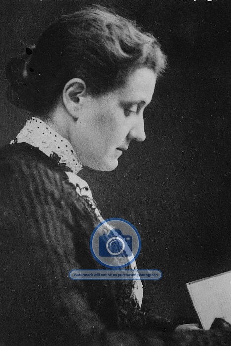 JANE ADDAMS PROFILE PORTRAIT EARLY 1900S 4X6 PHOTO JANE ADDAMS PROFILE PORTRAIT EARLY 1900S 4X6 PHOTO