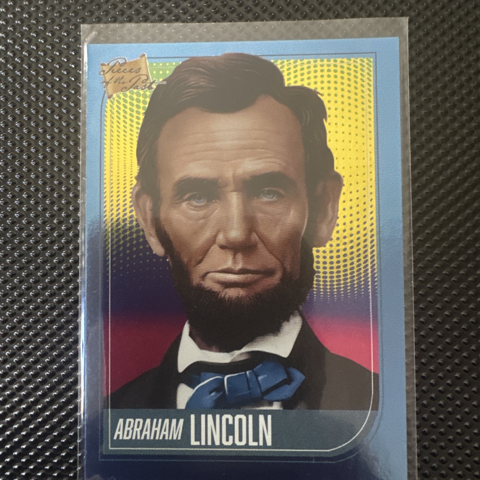 ABRAHAM LINCOLN 2021 SUPER PRODUCTS BLUE CARD #1 ABRAHAM LINCOLN 2021 SUPER PRODUCTS BLUE CARD #1