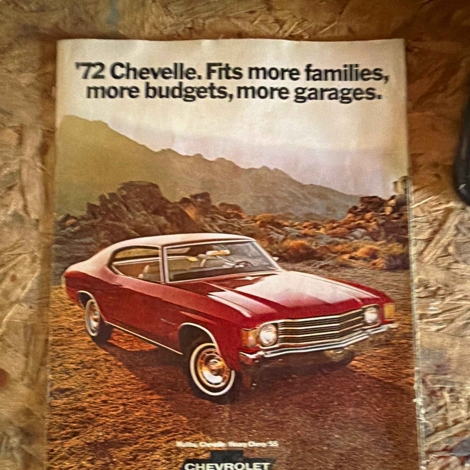 Chevrolet 1972 Chevelle Brochure Catalog - Fits More Families More Budgets Chevrolet 1972 Chevelle Brochure Catalog - Fits More Families More Budgets