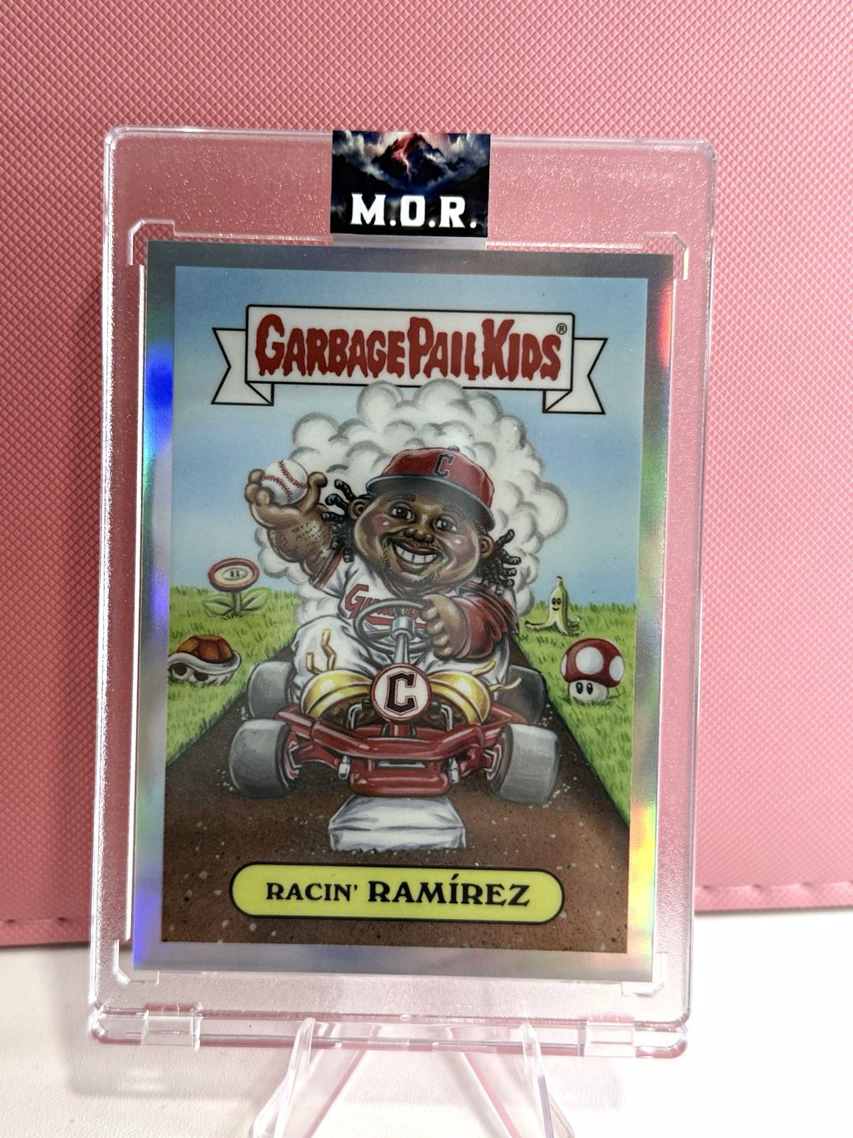 Topps 2024 Garbage Pail Kids M.O.R. Racin' Ramírez C Holographic Parallel Topps 2024 Garbage Pail Kids M.O.R. Racin' Ramírez C Holographic Parallel