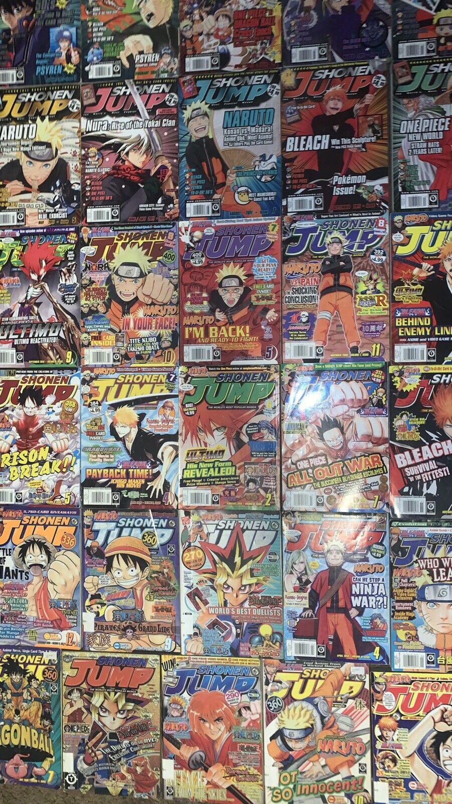 HUGE Shonen Jump Magazine (2003-2011) lot 2 magazines per order You Choose
