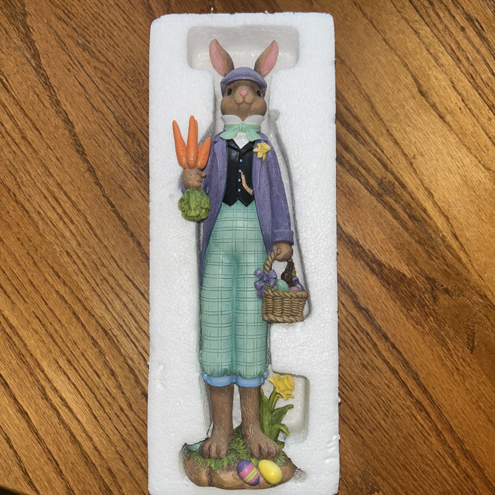 LENOX EASTER DAPPER RABBIT MALE PENCIL FIGURINE