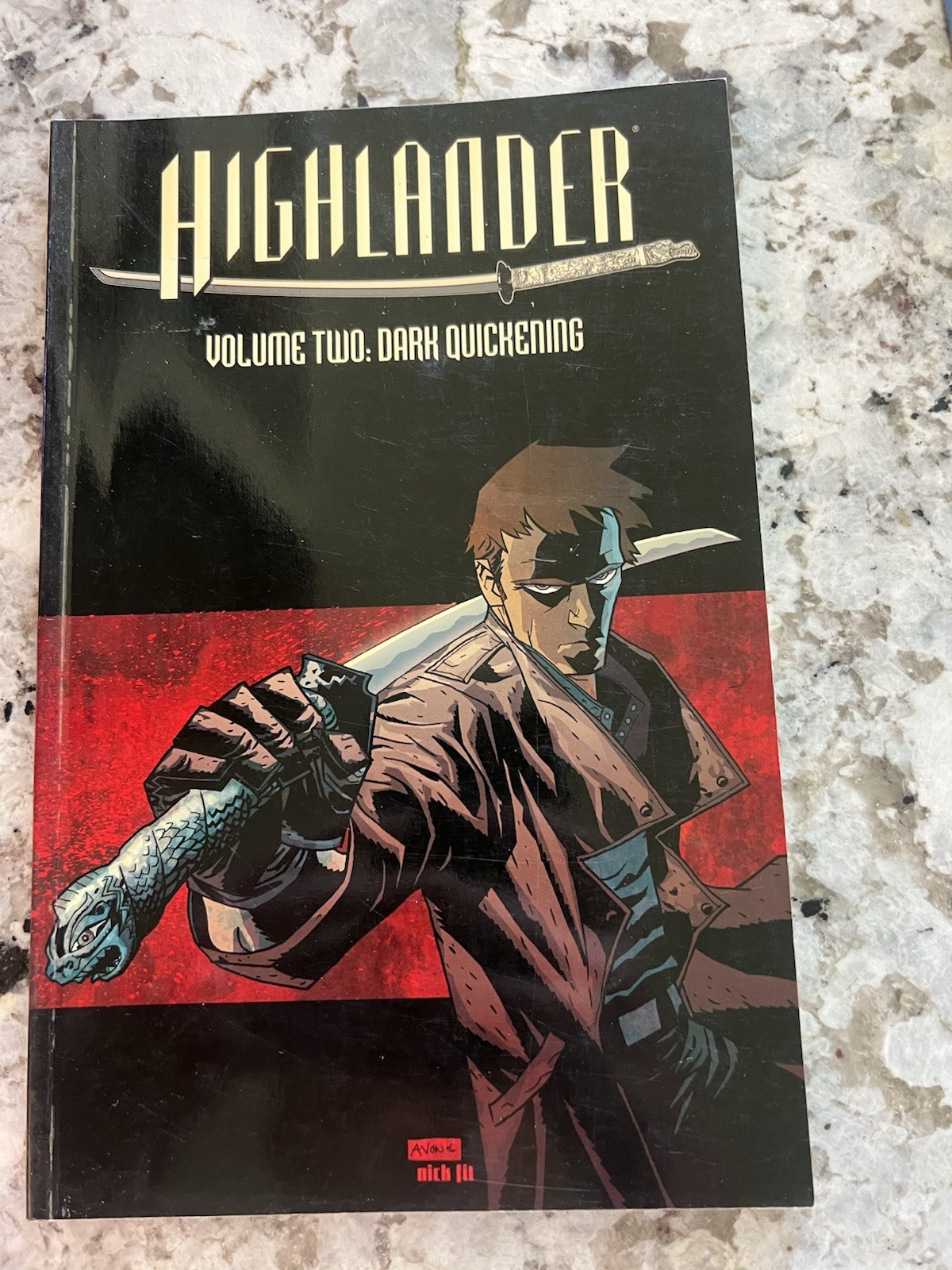 Graphic Novel Highlander Volume Two: Dark Quickening Graphic Novel Highlander Volume Two: Dark Quickening