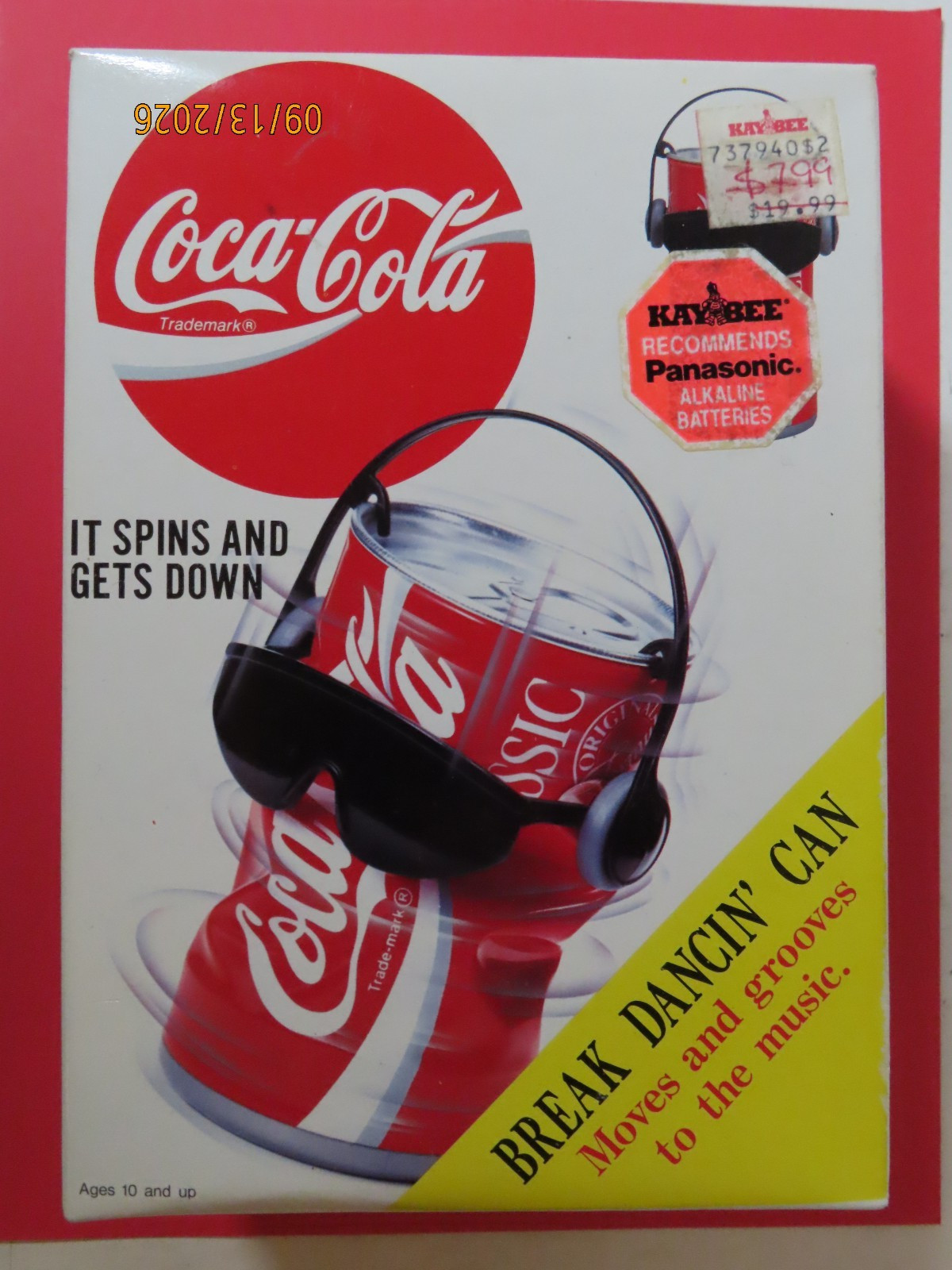 1991 Takara Coca Cola break dancin' can - moves and grooves to the music new NIP 1991 Takara Coca Cola break dancin' can - moves and grooves to the music new NIP
