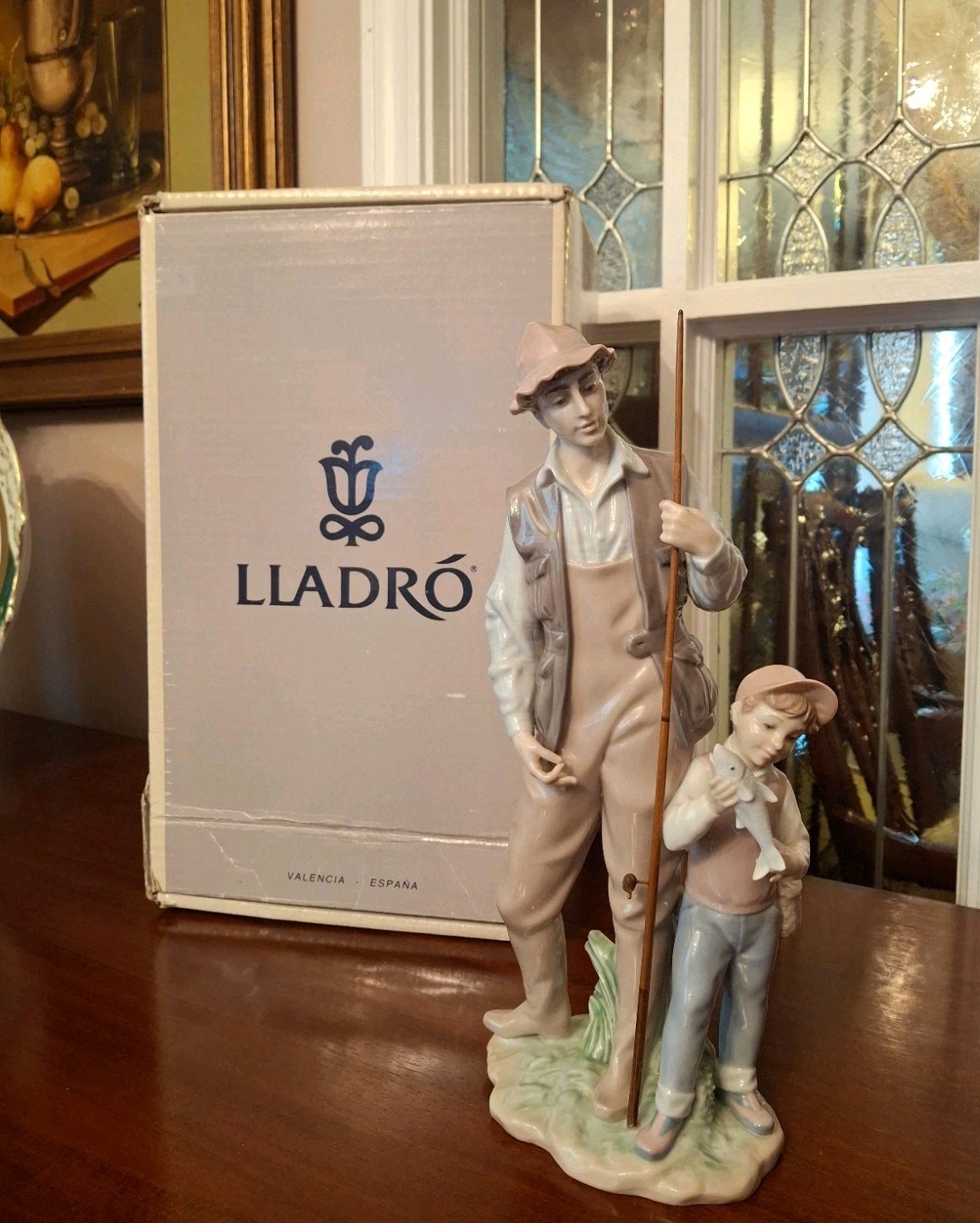 RARE Lladro Spain Model 6467 Handmade Figurine "A Father's Pride" NEW IN BOX