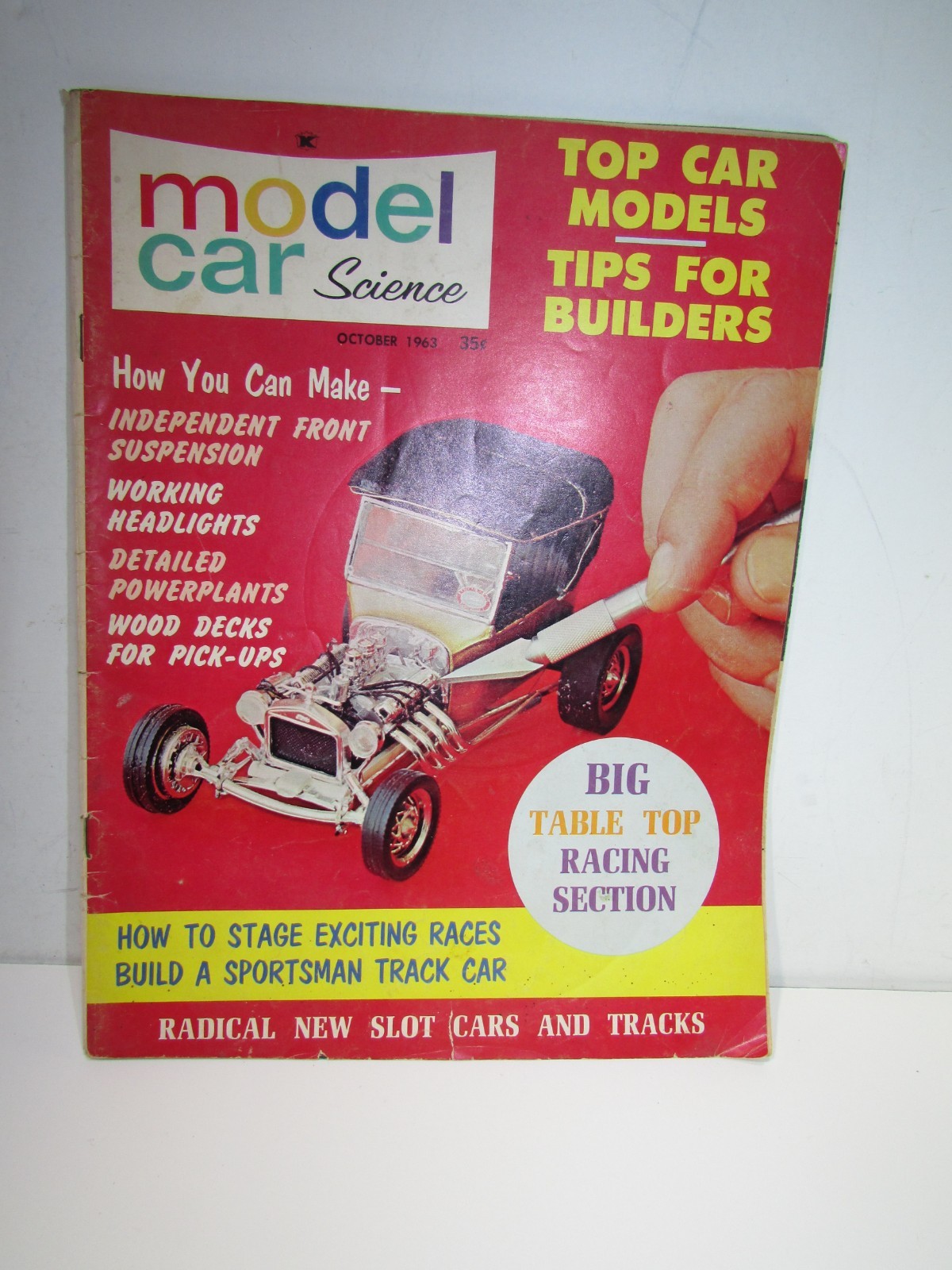 October 1963 CAR MODEL Magazine CA Drag Secrets + Revell-Pactra 1st Contest October 1963 CAR MODEL Magazine CA Drag Secrets + Revell-Pactra 1st Contest