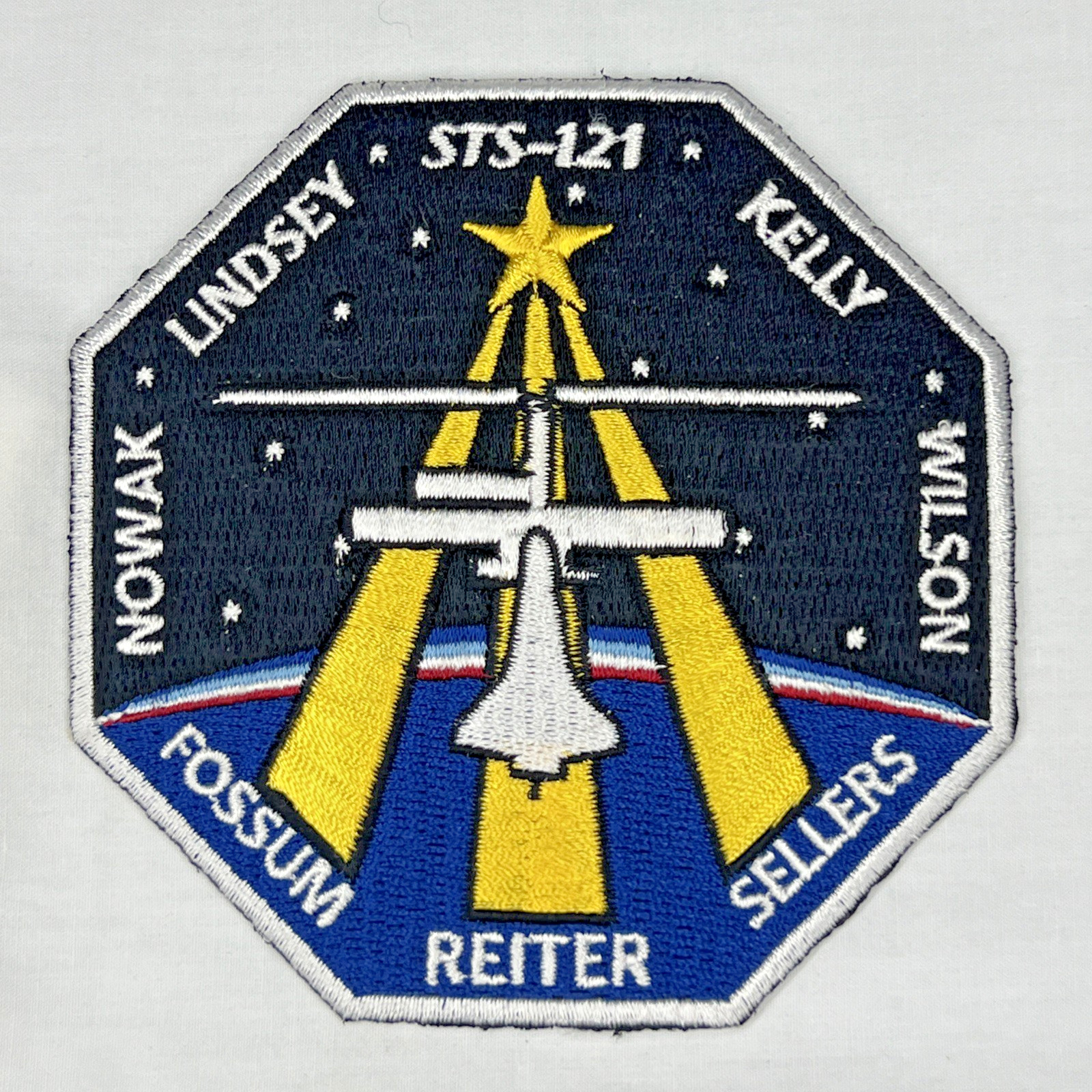 NASA Space Shuttle Discovery STS-121 4" Embroidered Patch Launched 2006 NASA Space Shuttle Discovery STS-121 4" Embroidered Patch Launched 2006