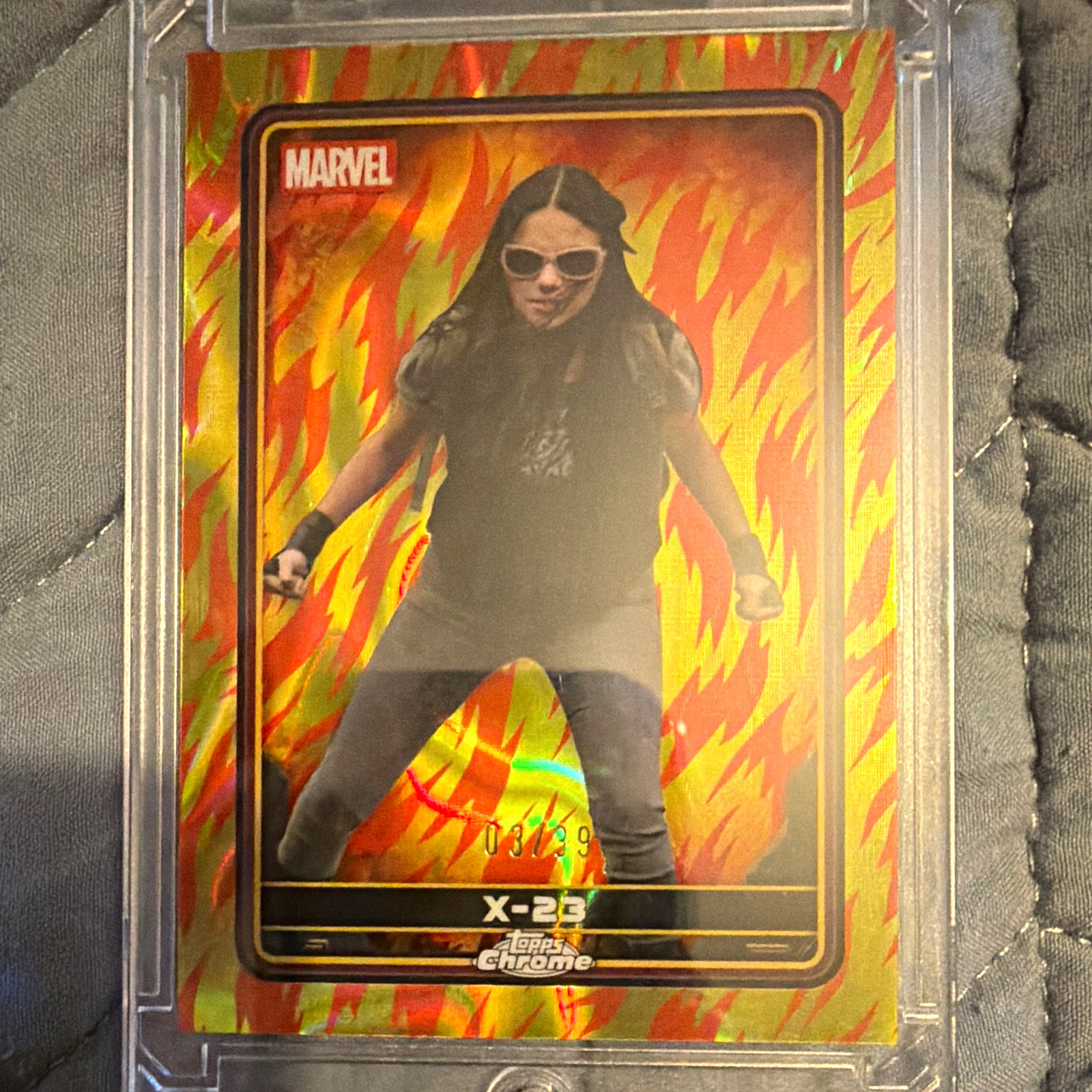 Topps 2025 Topps Chrome Marvel Deadpool & Wolverine X-23 #42 031/39 Topps 2025 Topps Chrome Marvel Deadpool & Wolverine X-23 #42 031/39