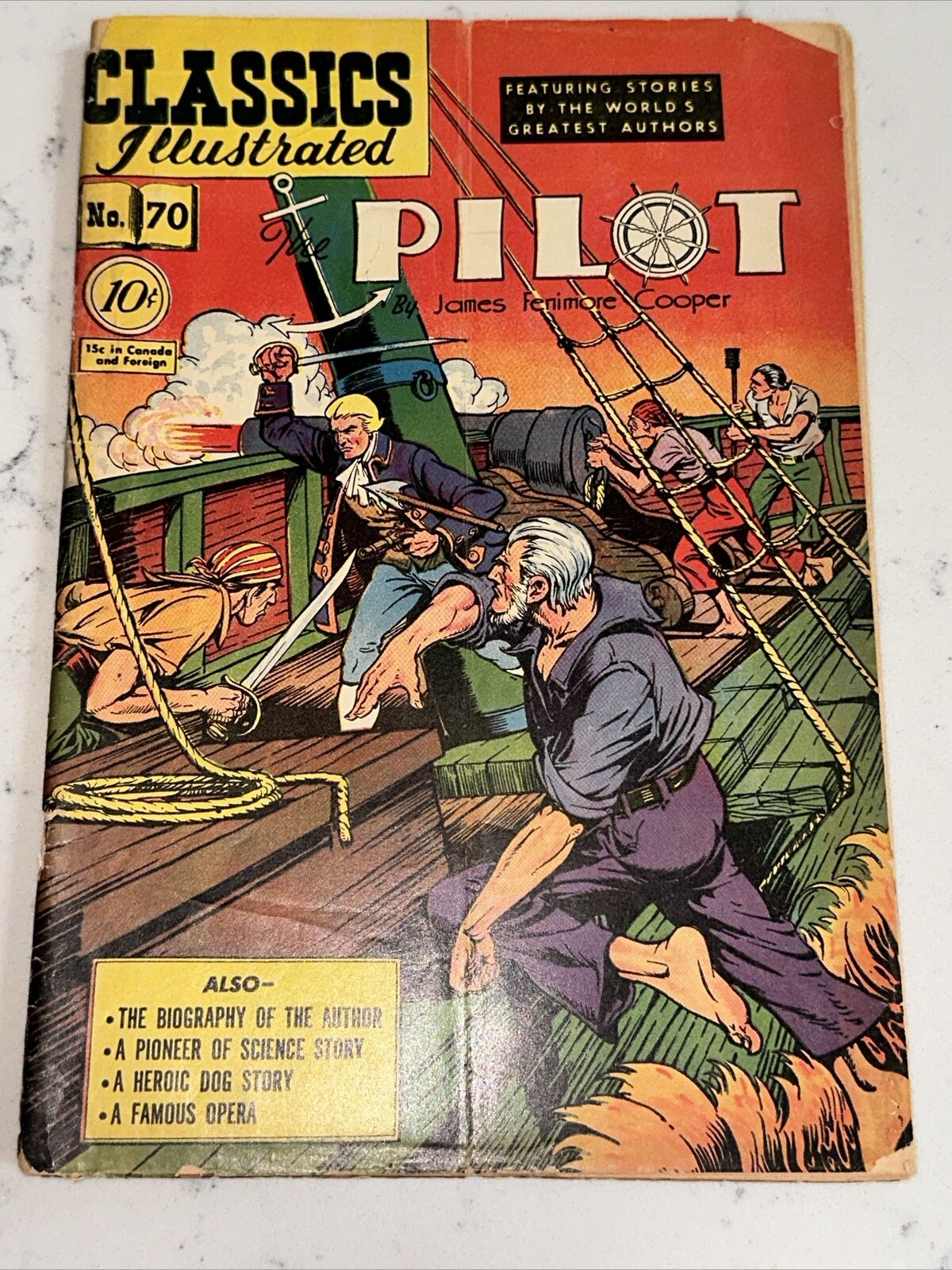 The Pilot Classics Illustrated #70