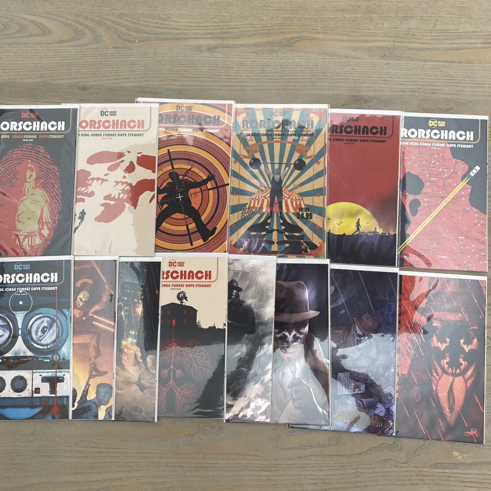 Rorschach (2020-21) Issues 1-12 Lot DC Comic Complete Series Set