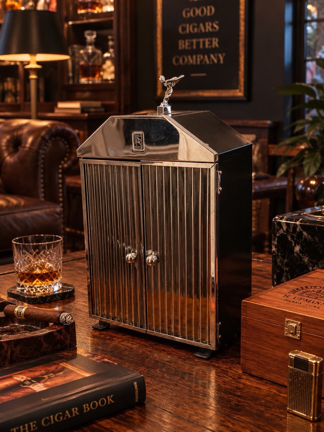 Tilso Japan MCM Vintage Rolls Royce Tabletop Cabinet Whisky Bourbon Cabinet Cars Tilso Japan MCM Vintage Rolls Royce Tabletop Cabinet Whisky Bourbon Cabinet Cars