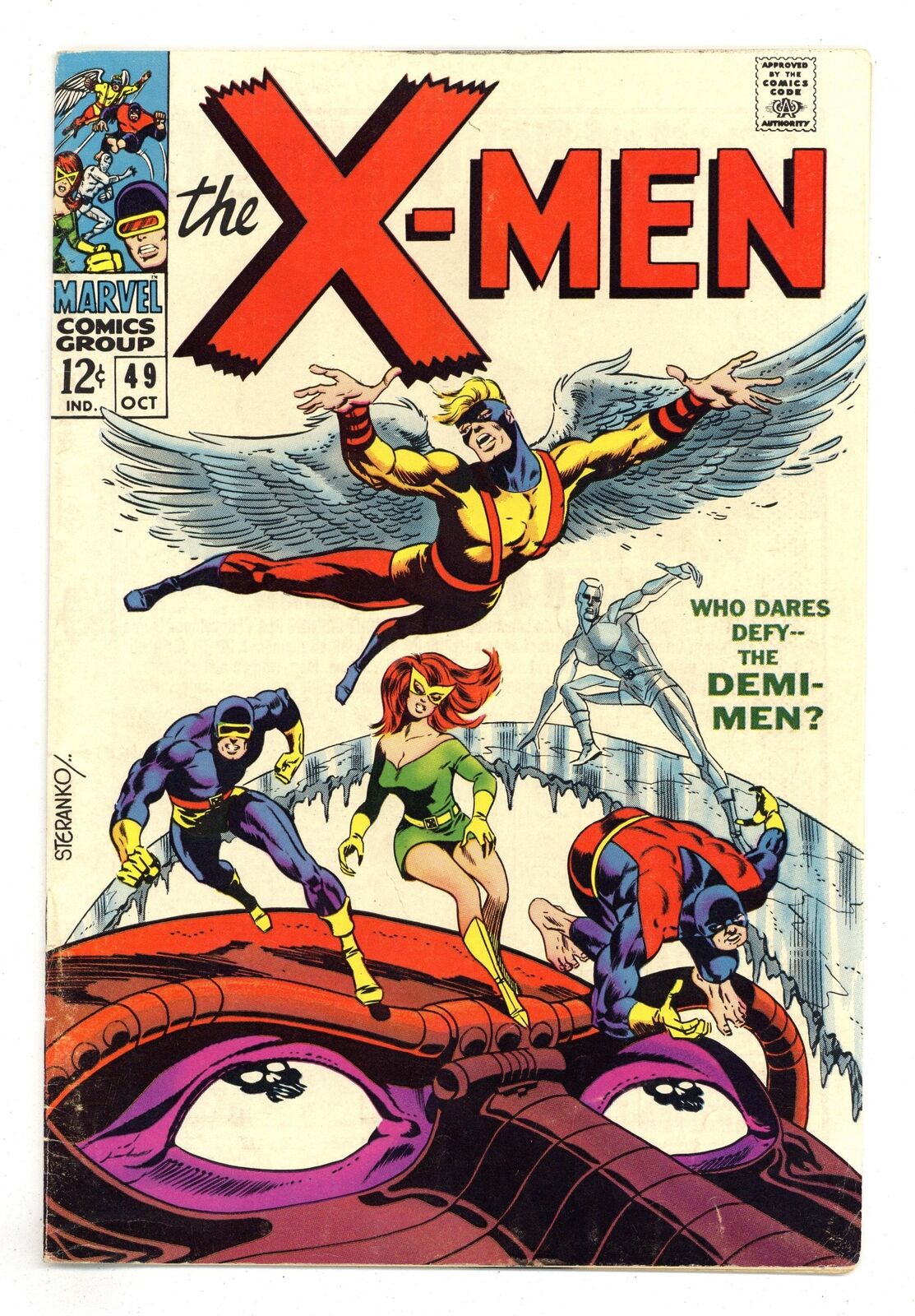 Uncanny X-Men #49 GD 2.0 1968 1st app. Lorna Dane (Polaris)