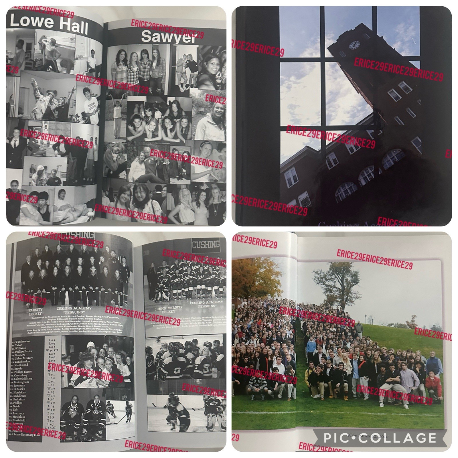 2011 Cushing Academy Ashburnham, Massachusetts Penguin Yearbook Prep School