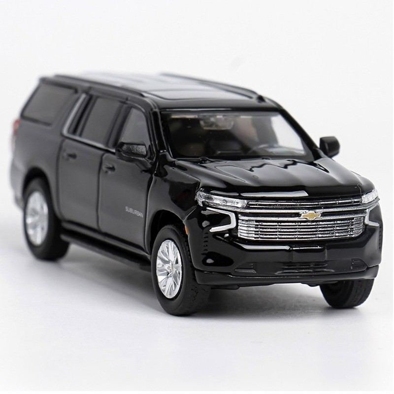 1/64 Chevrolet Suburban Die Cast Metal Car Model Alloy Toy Collection Gift Black 1/64 Chevrolet Suburban Die Cast Metal Car Model Alloy Toy Collection Gift Black