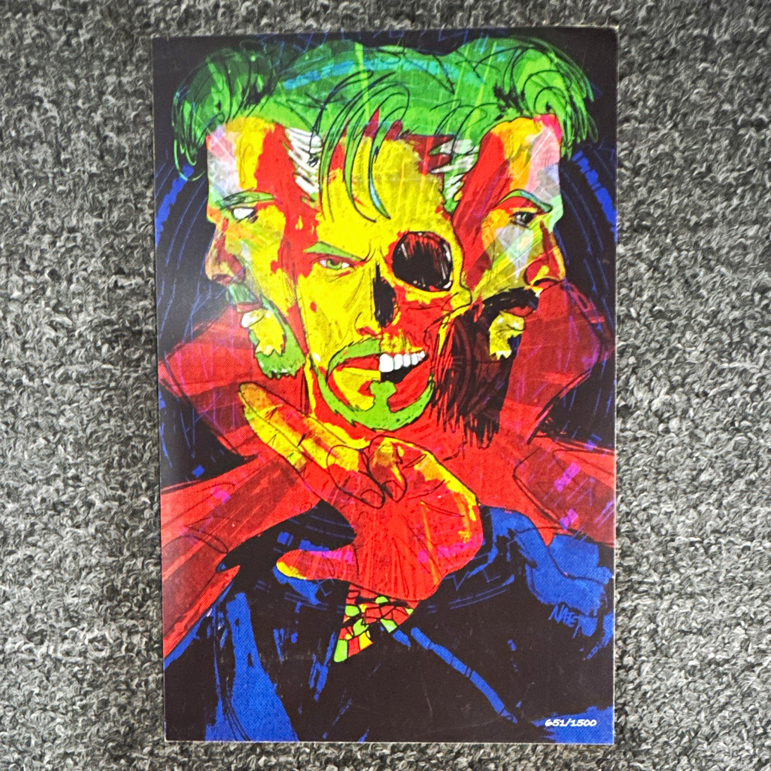 Fleer 1994 Ultra Prints Marvel Trading Card Lot 6 Beast Magneto Storm Wolverine