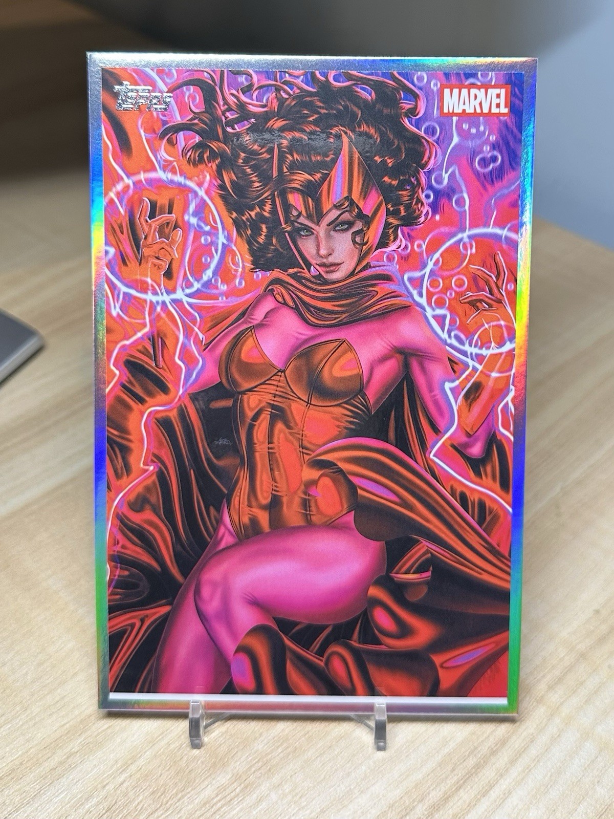 2026 Topps Marvel Vault SCARLET WITCH ORIGINALS BOX TOPPER ART #VO-15 Ariel Diaz