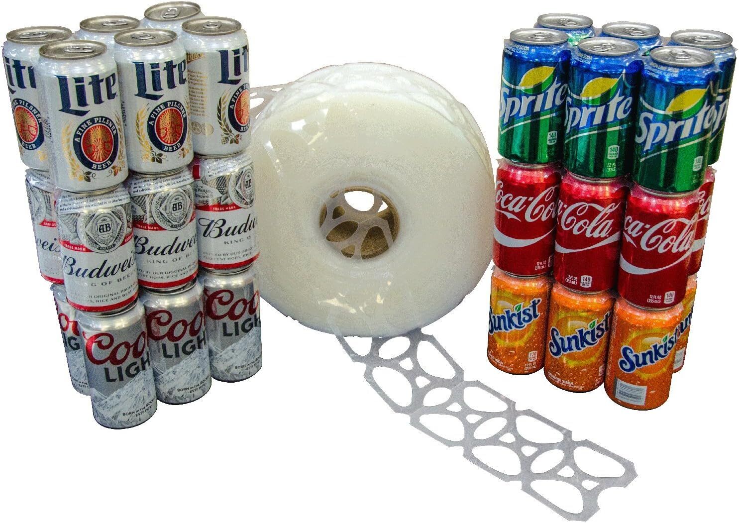 Universal Beer Six Pack Rings Fit 12 Oz Cans Easily Carry 6 Pack Made In Usa Universal Beer Six Pack Rings Fit 12 Oz Cans Easily Carry 6 Pack Made In Usa
