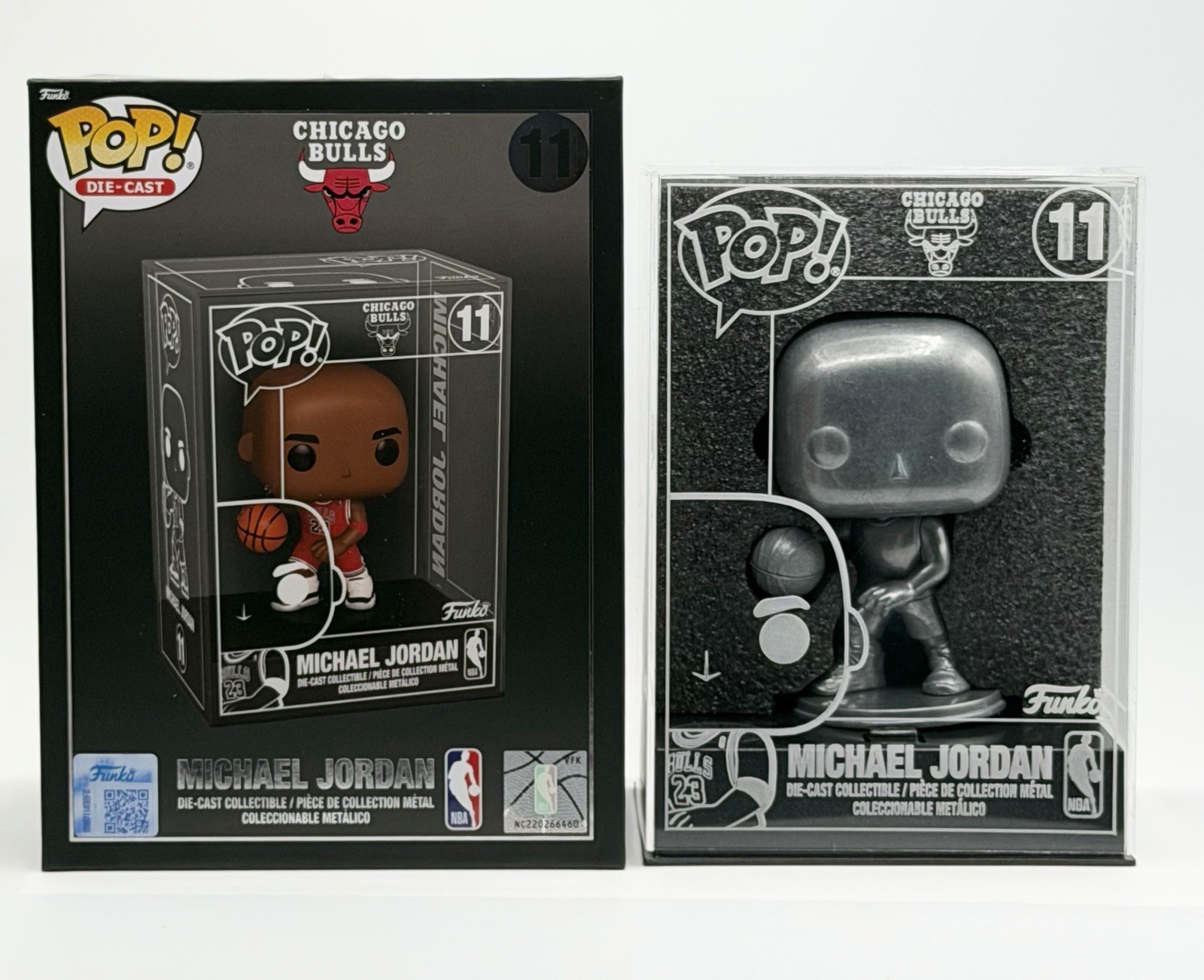 Funko POP NBA Chicago Bulls #11 Die-Cast Michael Jordan - Chase Funko POP NBA Chicago Bulls #11 Die-Cast Michael Jordan - Chase