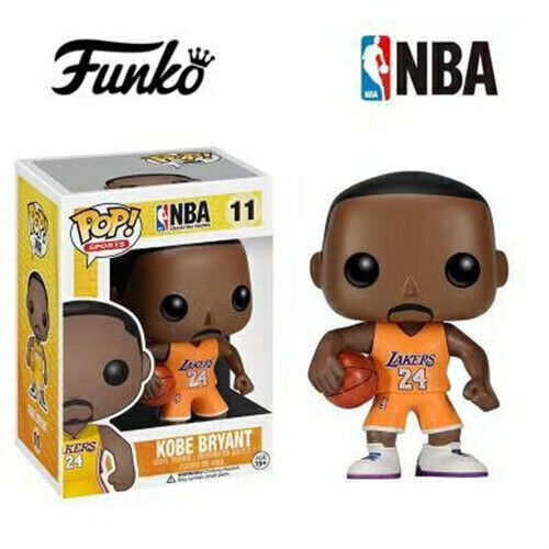 Funko Pop  Kobe Bryant and stephen curry NBA Jersey Figure Vinyl toys Protector