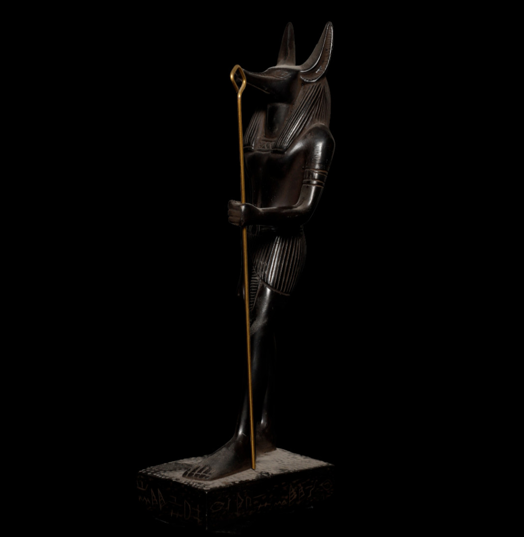 Egyptian Artifacts Unique Egyptian Pharaonic Statue Of Egyptian God Anubis BC Egyptian Artifacts Unique Egyptian Pharaonic Statue Of Egyptian God Anubis BC