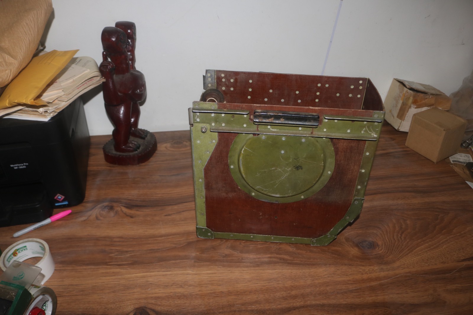 WWII Era aircraft ammunition box PN 1ADK 5205633 B-25 B-26 A-20