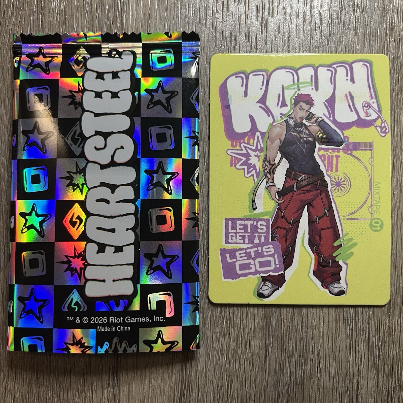 Riot Games Heartsteel League of Legends x Chi Cha Sanchen KAYN Photocard Riot Games Heartsteel League of Legends x Chi Cha Sanchen KAYN Photocard