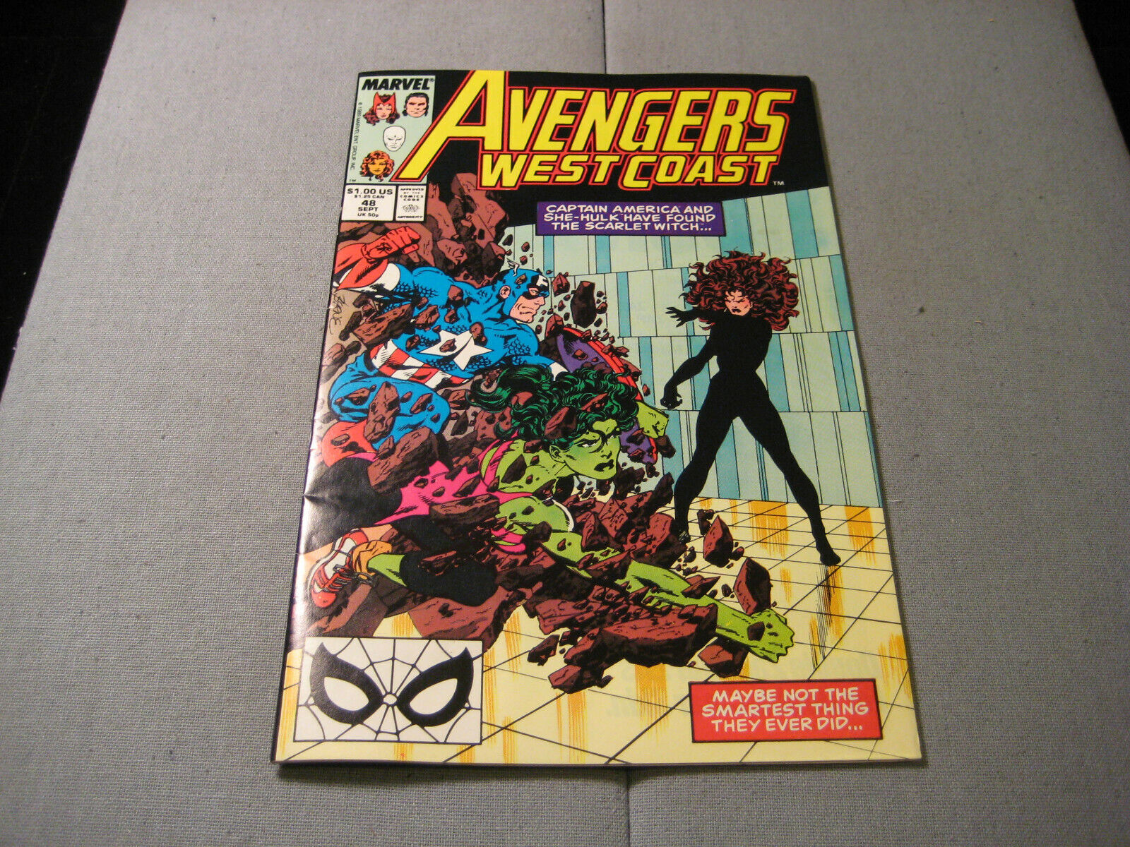 Avengers West Coast #48 (1989, Marvel Comics) 