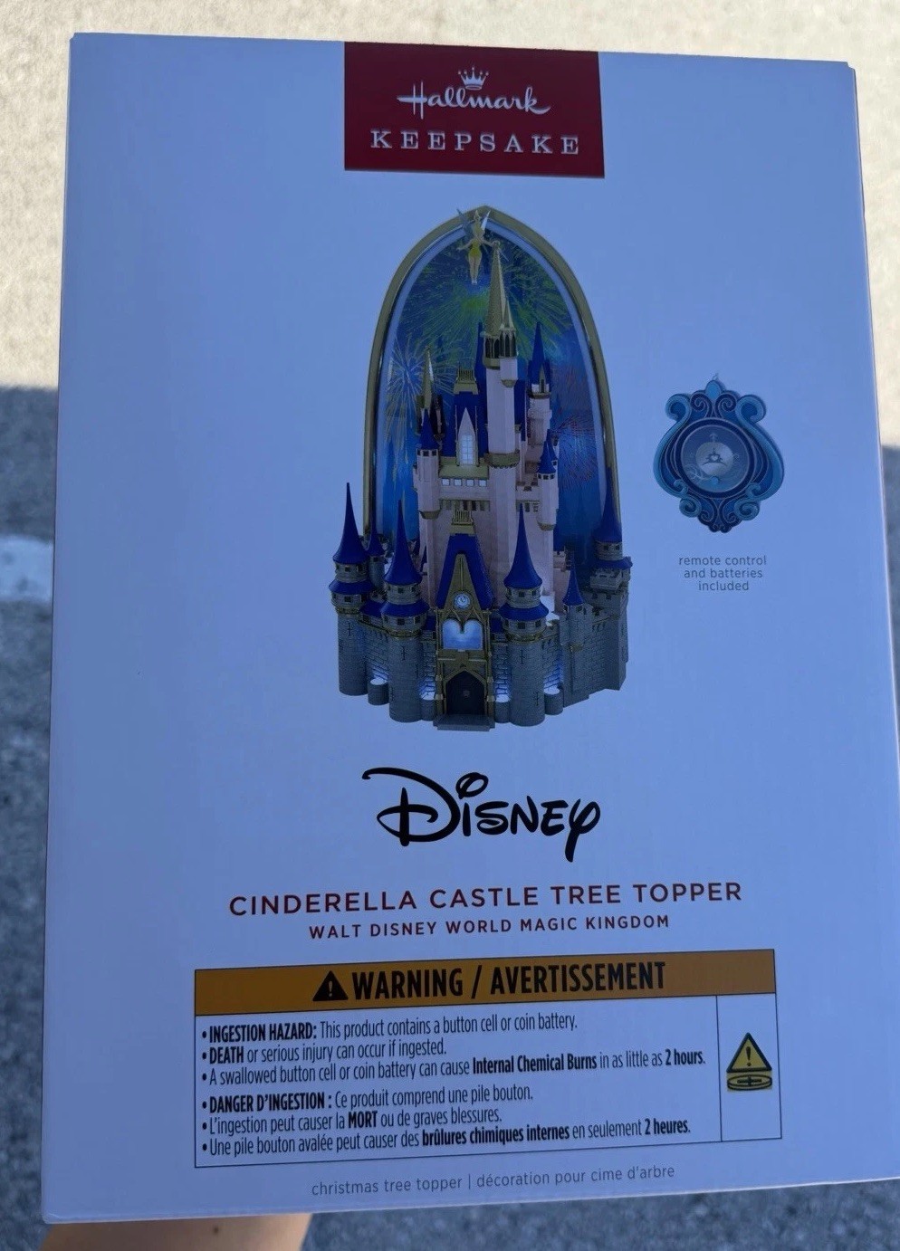 2026 Hallmark Keepsake - Cinderella Castle Tree Topper - 2026 **NEW / SOLD OUT** 2026 Hallmark Keepsake - Cinderella Castle Tree Topper - 2026 **NEW / SOLD OUT**
