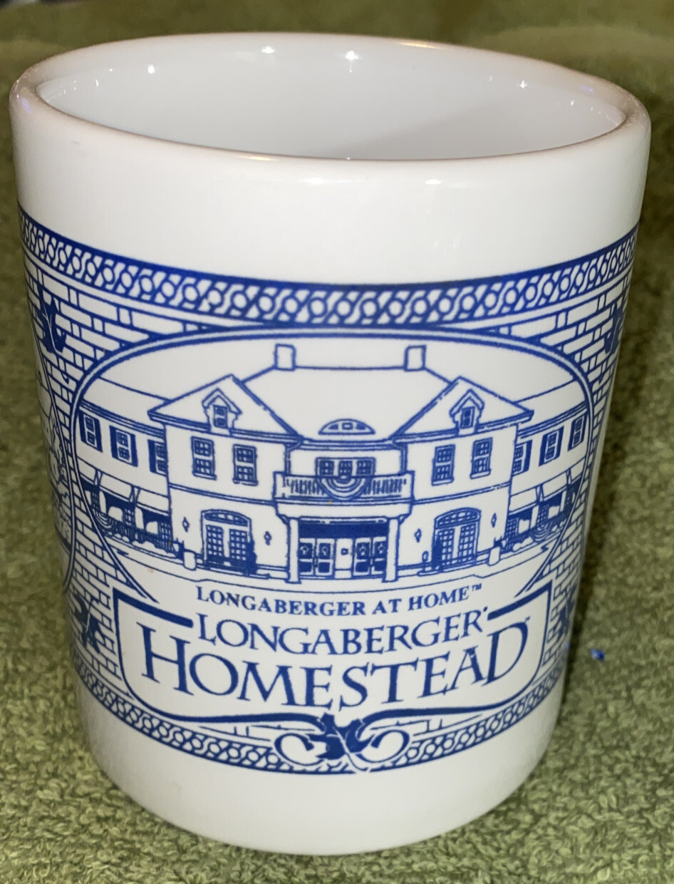 Longaberger At Home Homestead Basket Company Souvenir Coffee Mug Made in USA Longaberger At Home Homestead Basket Company Souvenir Coffee Mug Made in USA