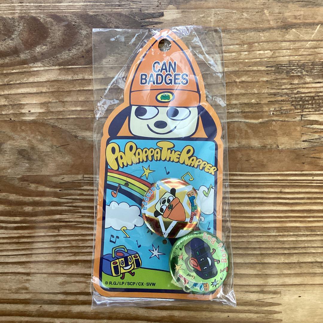PaRappa the Rapper tin badge set Anime Goods From Japan