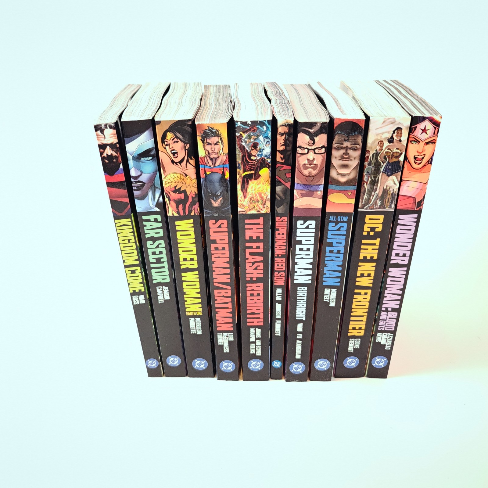 DC Compact Comics Essentials 10 Book Bundle Superman JLA Flash Wonder Woman NEW DC Compact Comics Essentials 10 Book Bundle Superman JLA Flash Wonder Woman NEW